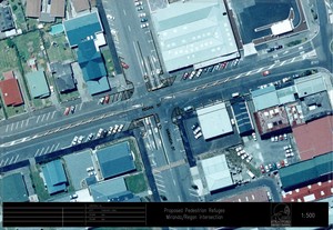The Regan / Miranda Street intersection